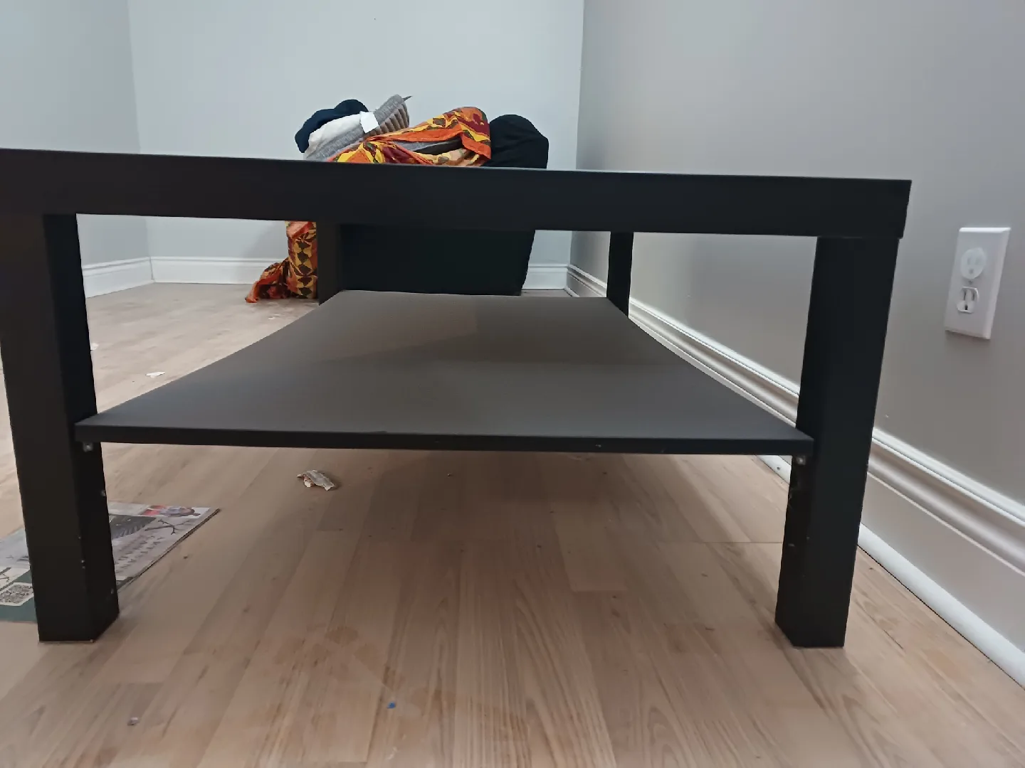 IKEA Lack Black Coffee Table +1 dinner table free image indicator(2)