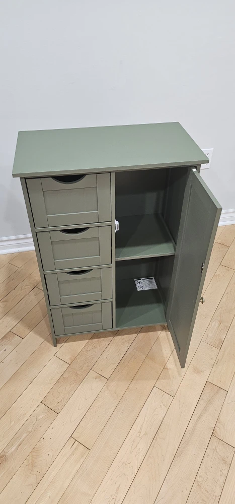 Green Cabinet with Drawers - photo 2