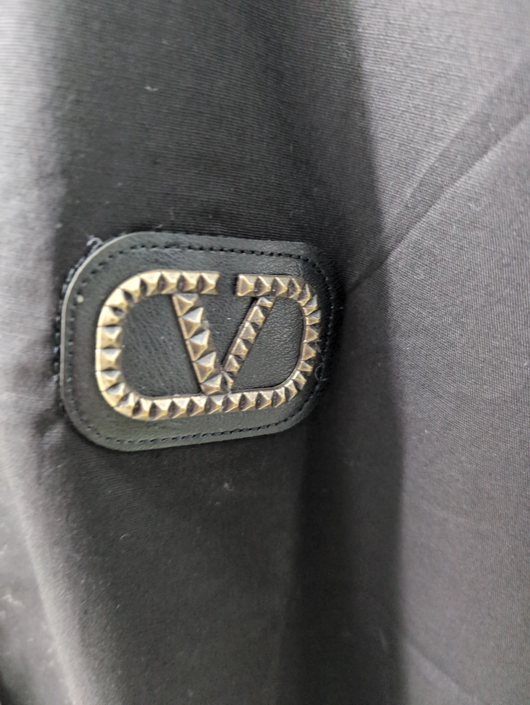 Valentino Black Studded Shirt - Size L - photo 3