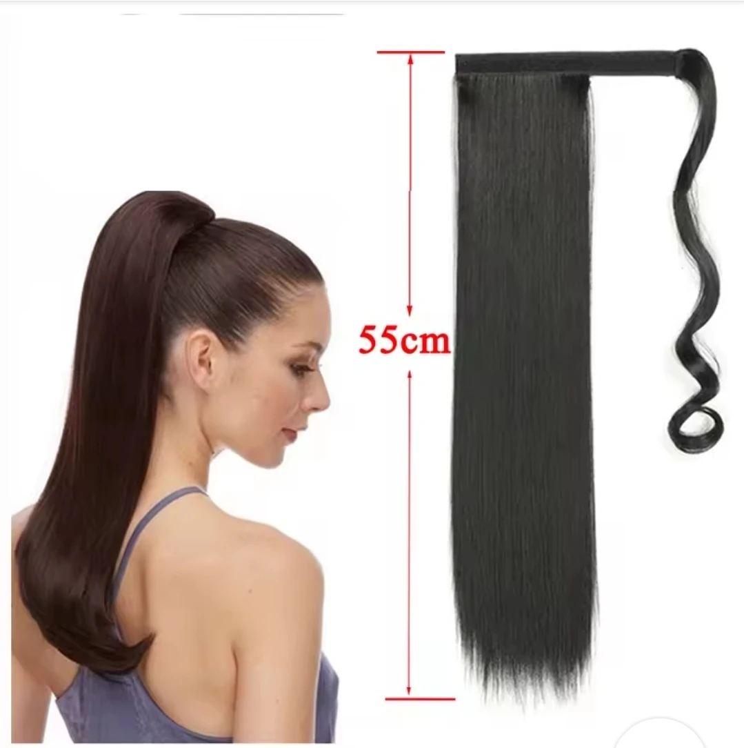 Hair Extension Ponytail - Red/Dark - photo 4