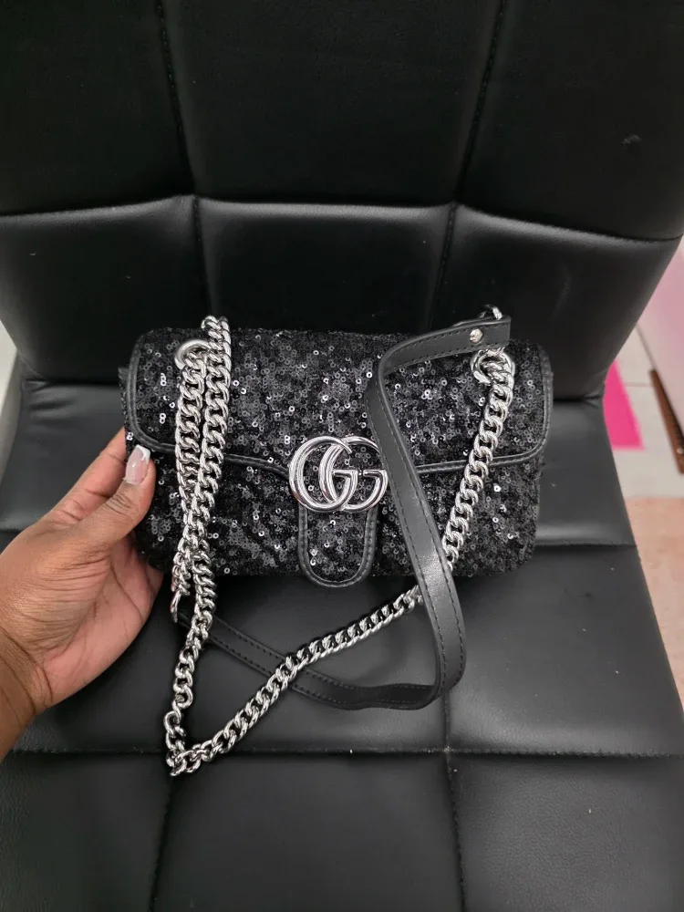 Gucci Sequin Mini Shoulder Bag