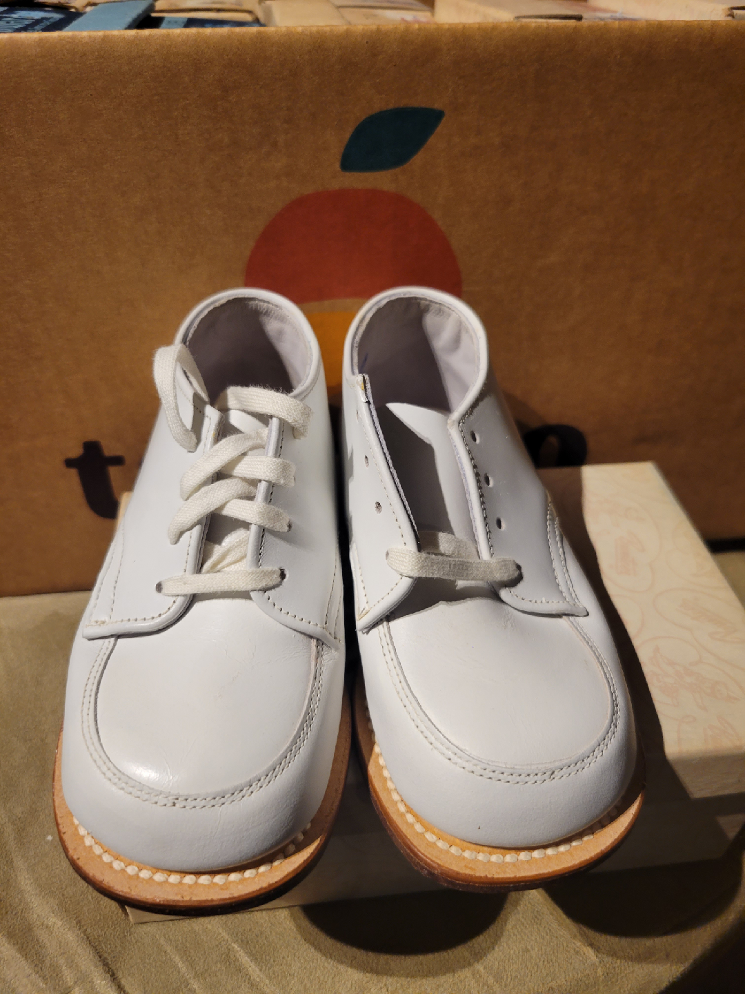 Vintage Toddler Leather Shoes - photo 4