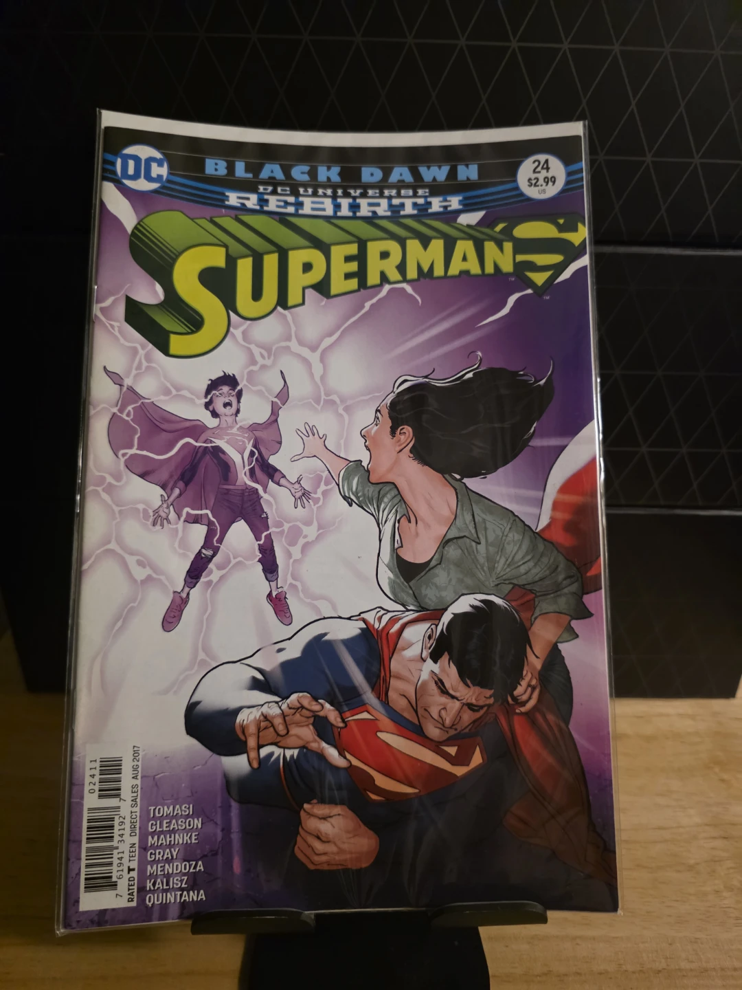 Superman Black Dawn Rebirth #24 Comic Book