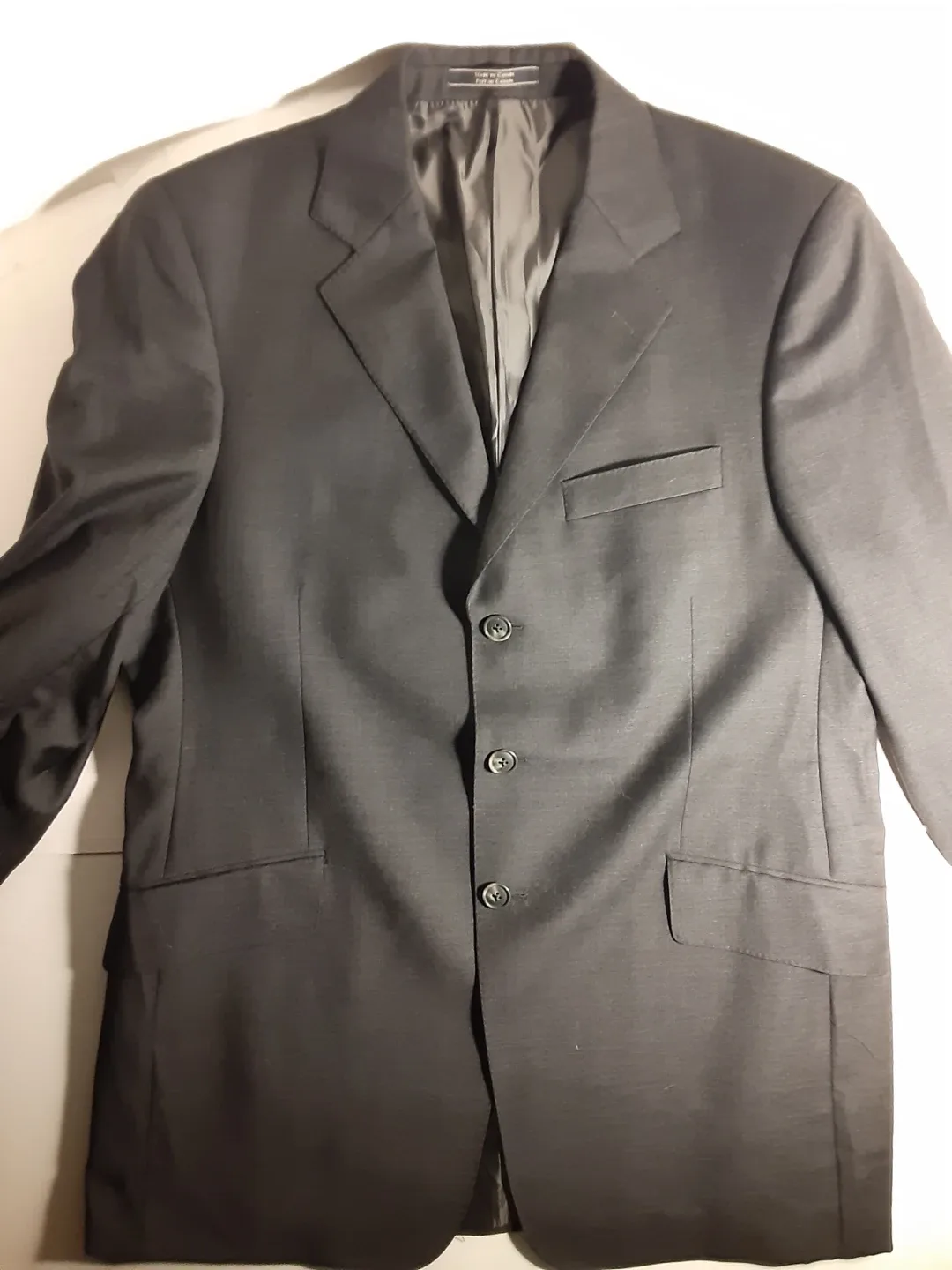 BRUJE - Men's Black Blazer | S: 42REG36 image indicator(2)