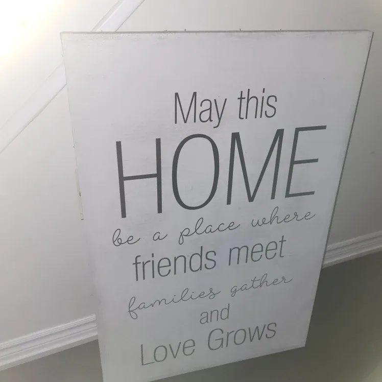 Home Decor Sign