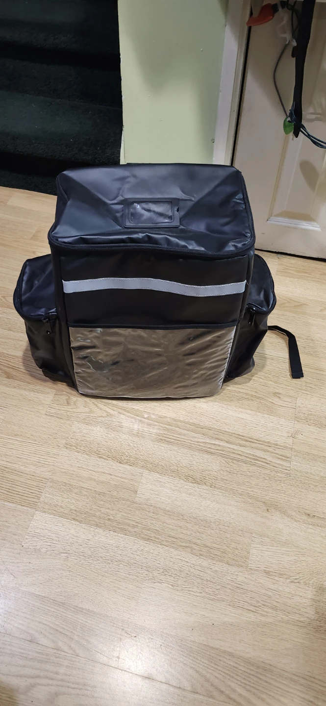 Delivery Backpack - Black.14"W-9.5"W-16"H. Price firm final