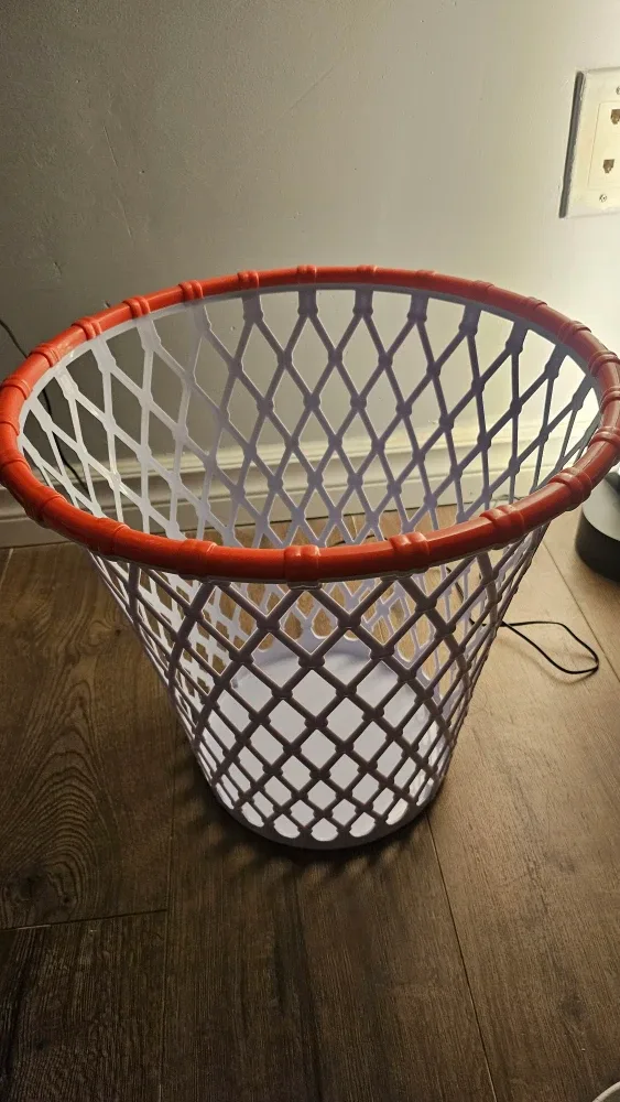 Basketball Hoop Style Laundry/Waste Basket