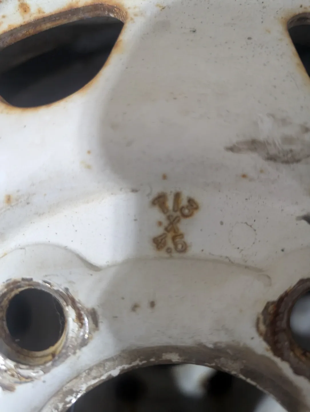 (2)-13 Inch Trailer Tire Rims T13x4.5 image indicator(7)