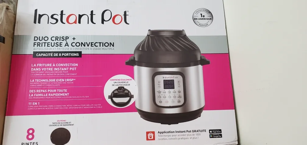 Instant Pot Duo Crisp + Air Fryer - 8 qt