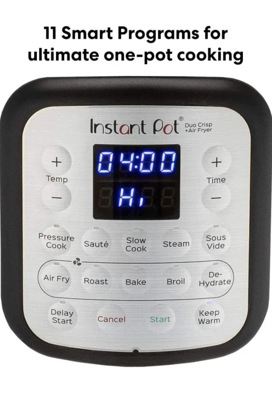Instant Pot Duo Crisp + Air Fryer - 8 qt image indicator(8)