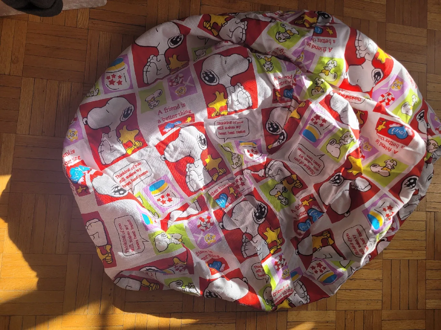 Snoopy stuffed aniaml storrage bag/ chair thumbnail