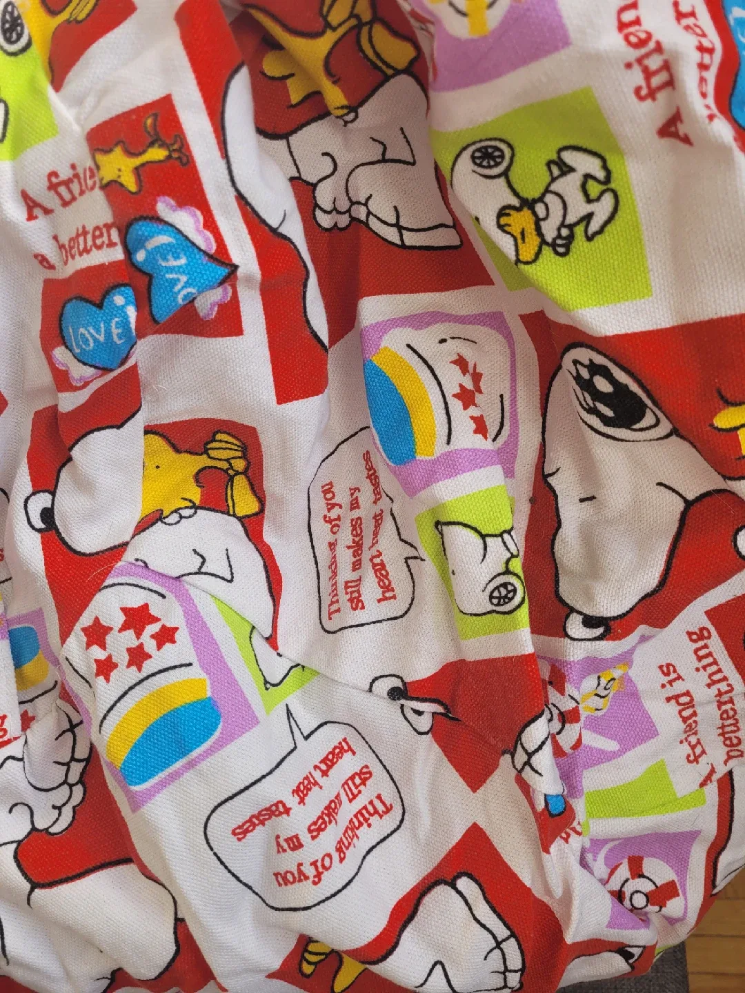 Snoopy stuffed aniaml storrage bag/ chair image indicator(6)