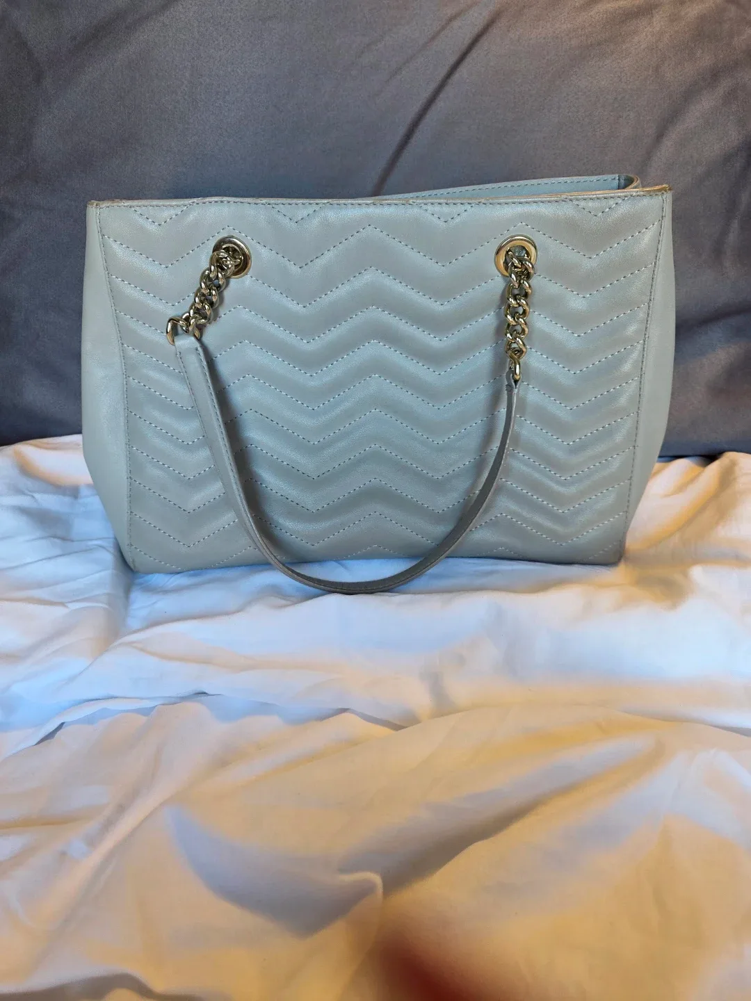 Kate Spade Reese Park Courtinee Shoulder Bag - Light Grey image indicator(3)