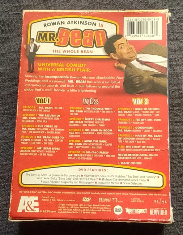 Mr. Bean: The Whole Bean 3 DVD Set image indicator(2)