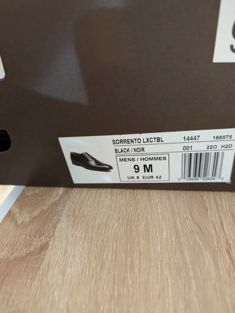 Florsheim Black Men's Leather Dress Shoes - size 9 image indicator(2)