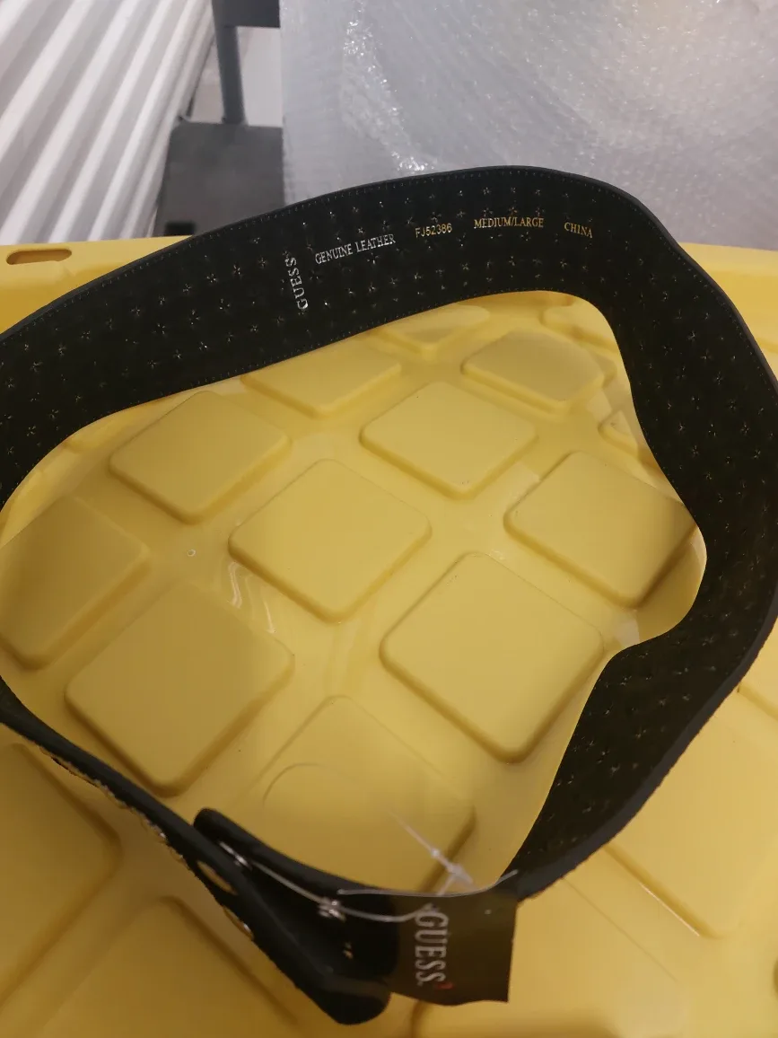 Guess Black Studded Belt - Medium/Large image indicator(4)