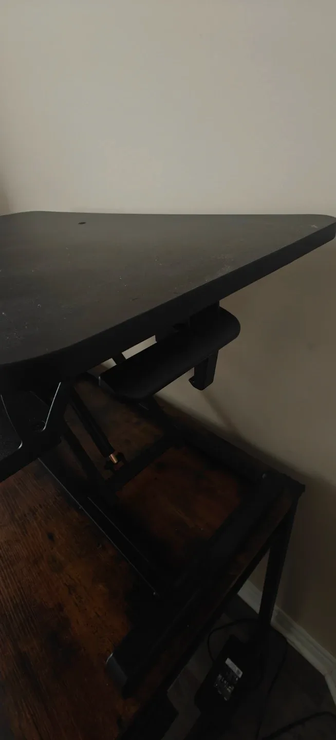 Black Standing Desk Converter image indicator(4)