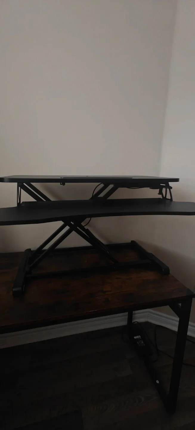 Black Standing Desk Converter image indicator(5)