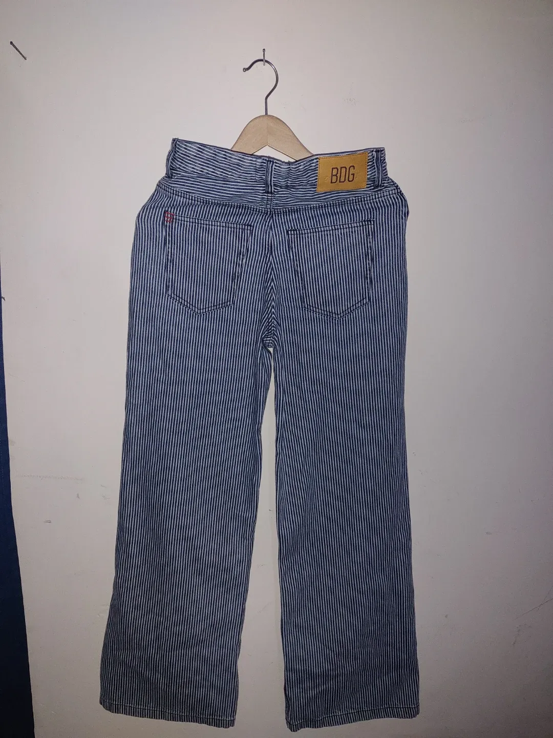 BDG Striped Denim Dark Pants - Size 26 image indicator(4)
