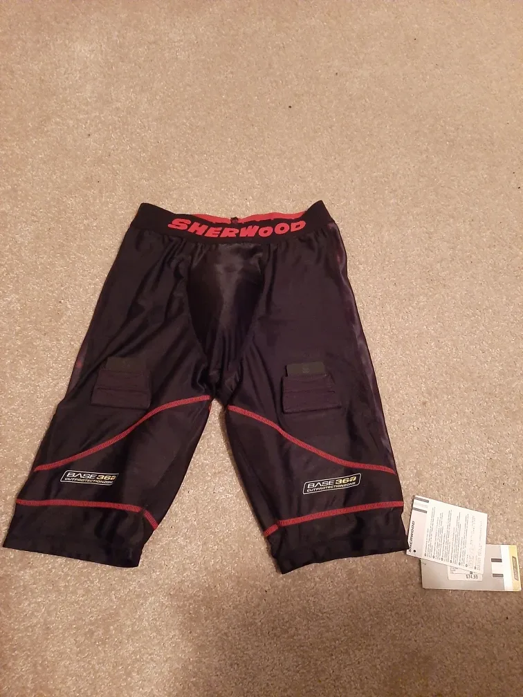 New Sherwood Hockey Jock Short w/ Cup - Size Small image indicator(2)