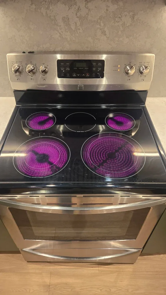 Kenmore Electric Range Stove image indicator(2)