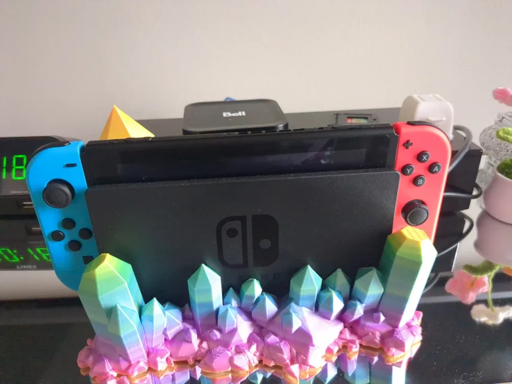 Crystal Nintendo Switch Dock image indicator(5)