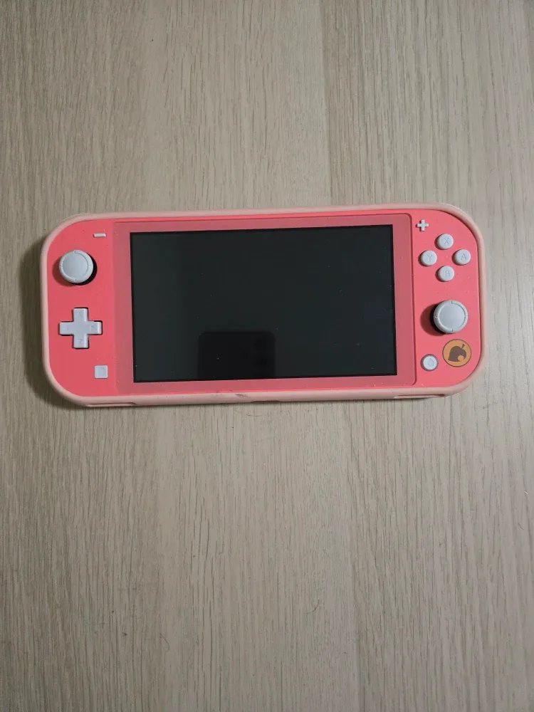 Nintendo Switch Lite-Pink (Animal Crossing edition) image indicator(2)