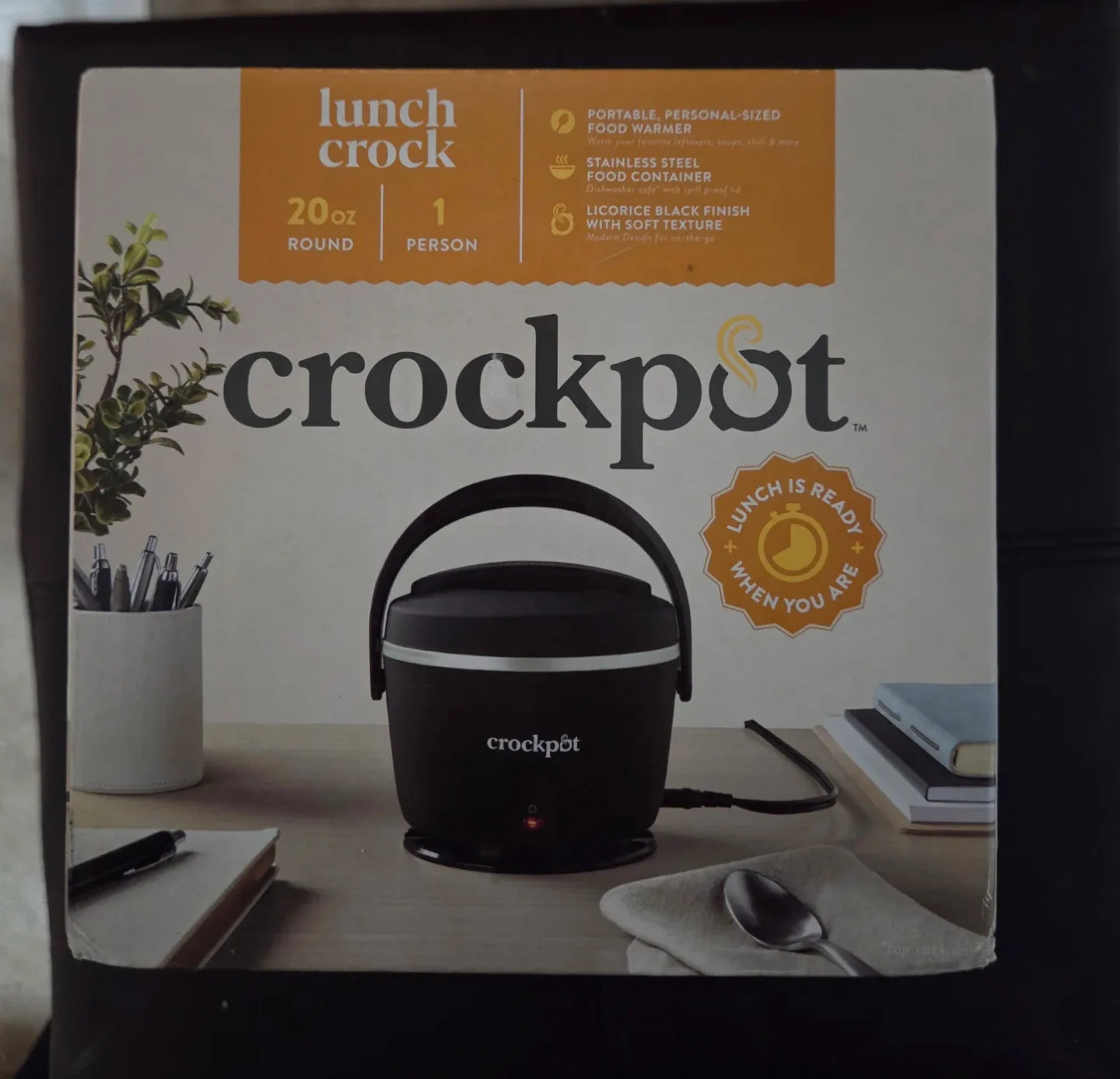 Crockpot Lunch Crock Food Warmer - 20oz