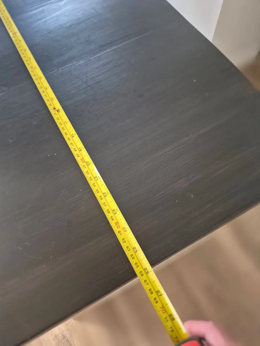 Custom Black & White Farmhouse Style End Table image indicator(6)