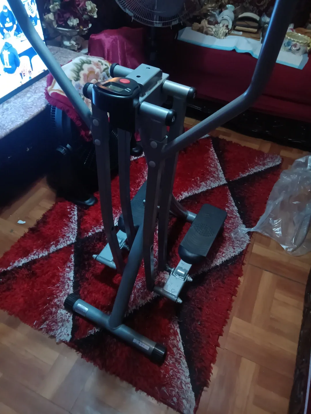 Sunny Health & Fitness Air Walker Stepper image indicator(4)