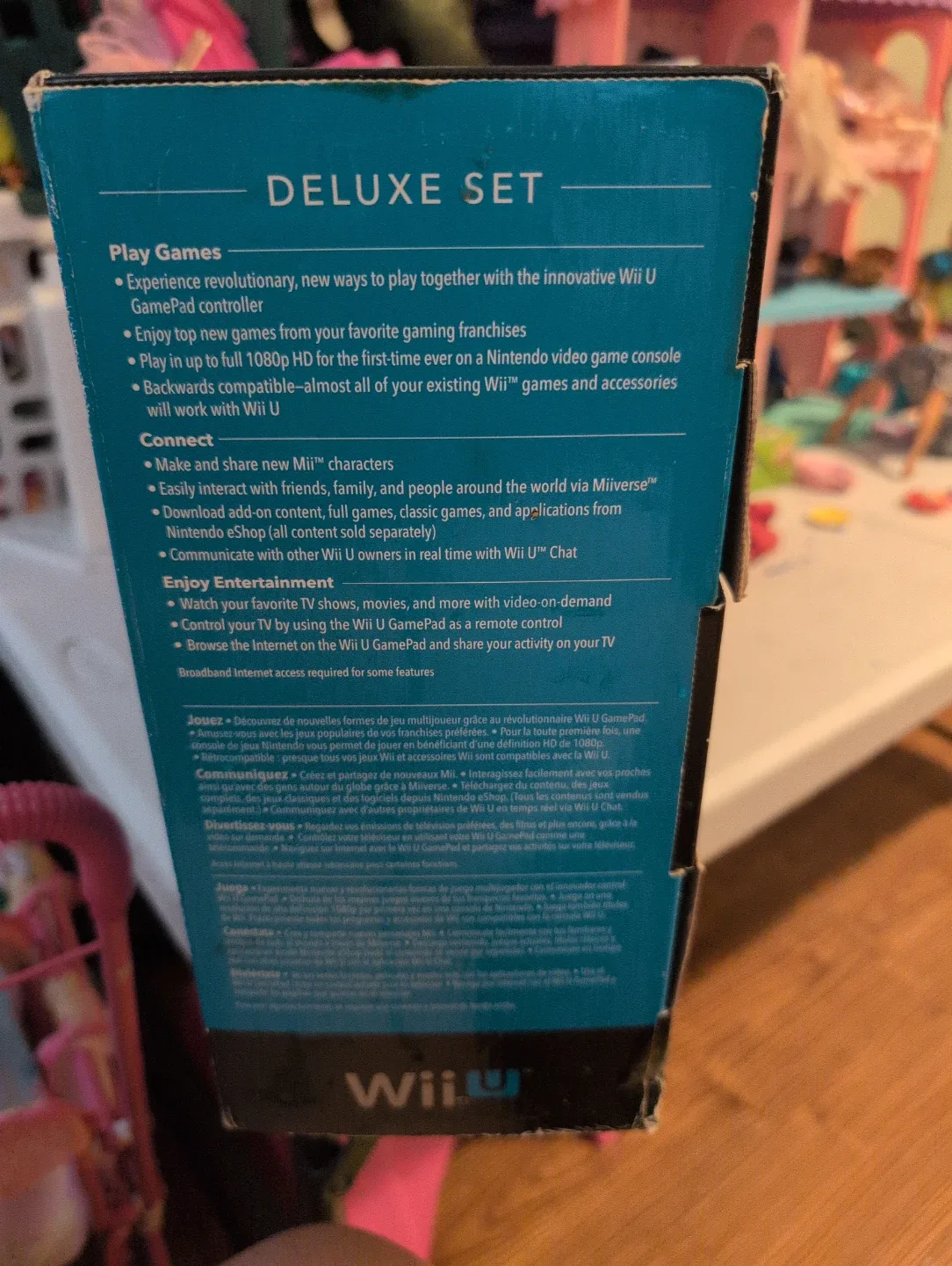 Nintendo Wii U Deluxe Set 32GB - Black image indicator(3)