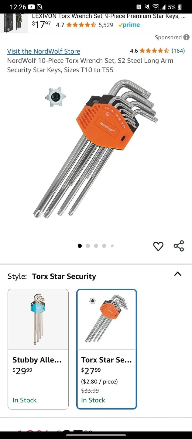 Screwdriver and wrench set image indicator(3)