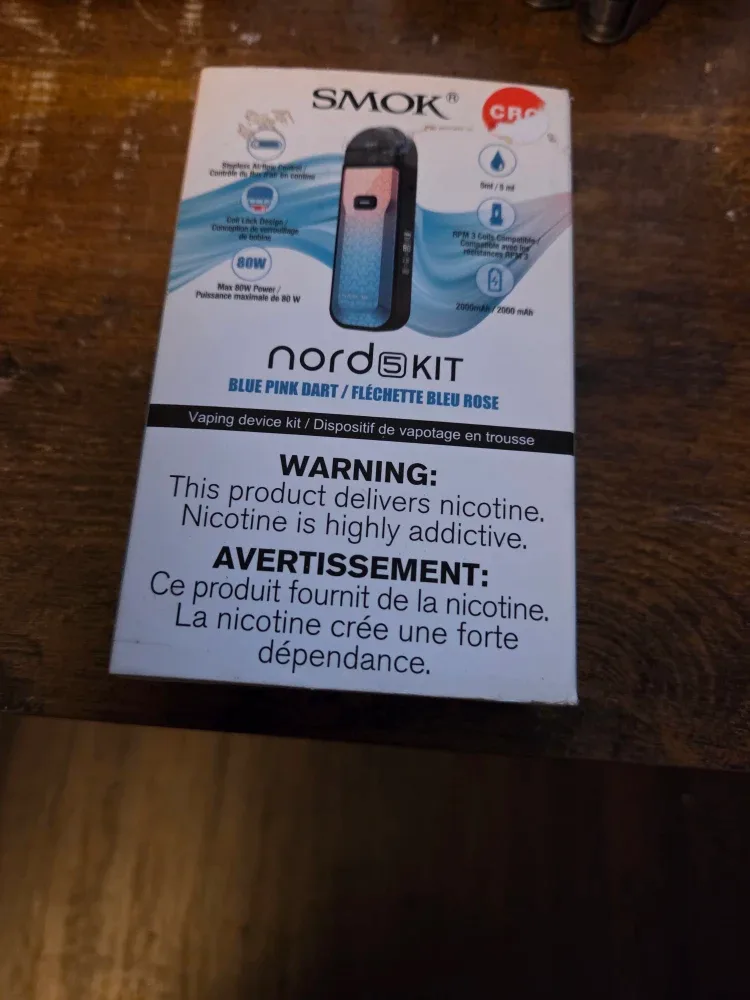 Smok Nord 5 Kit - Blue Pink Dart
