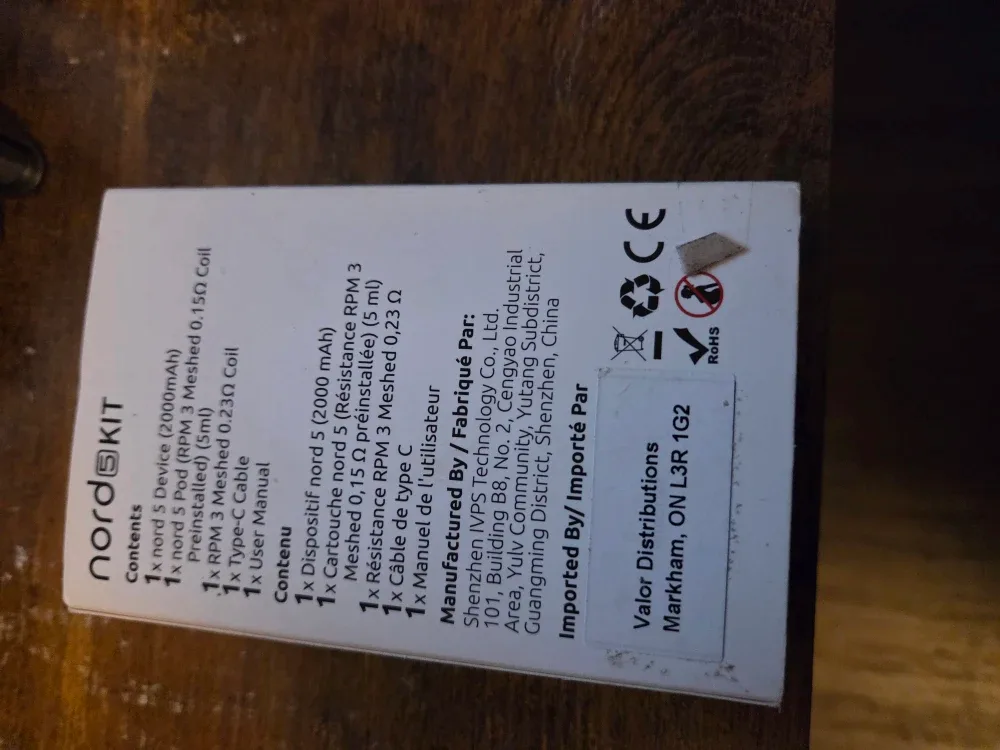 Smok Nord 5 Kit - Blue Pink Dart image indicator(2)