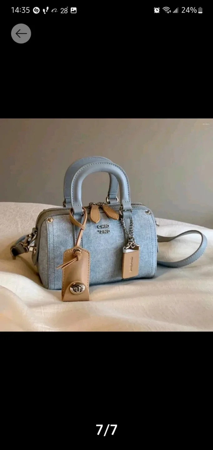Chic 12nd Light Blue Handbag image indicator(5)