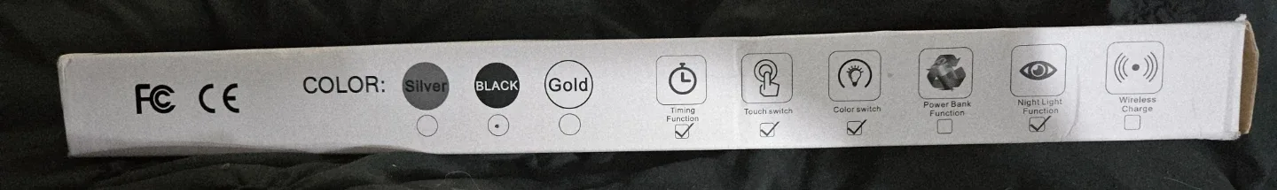 LED Desk Light - Black image indicator(5)