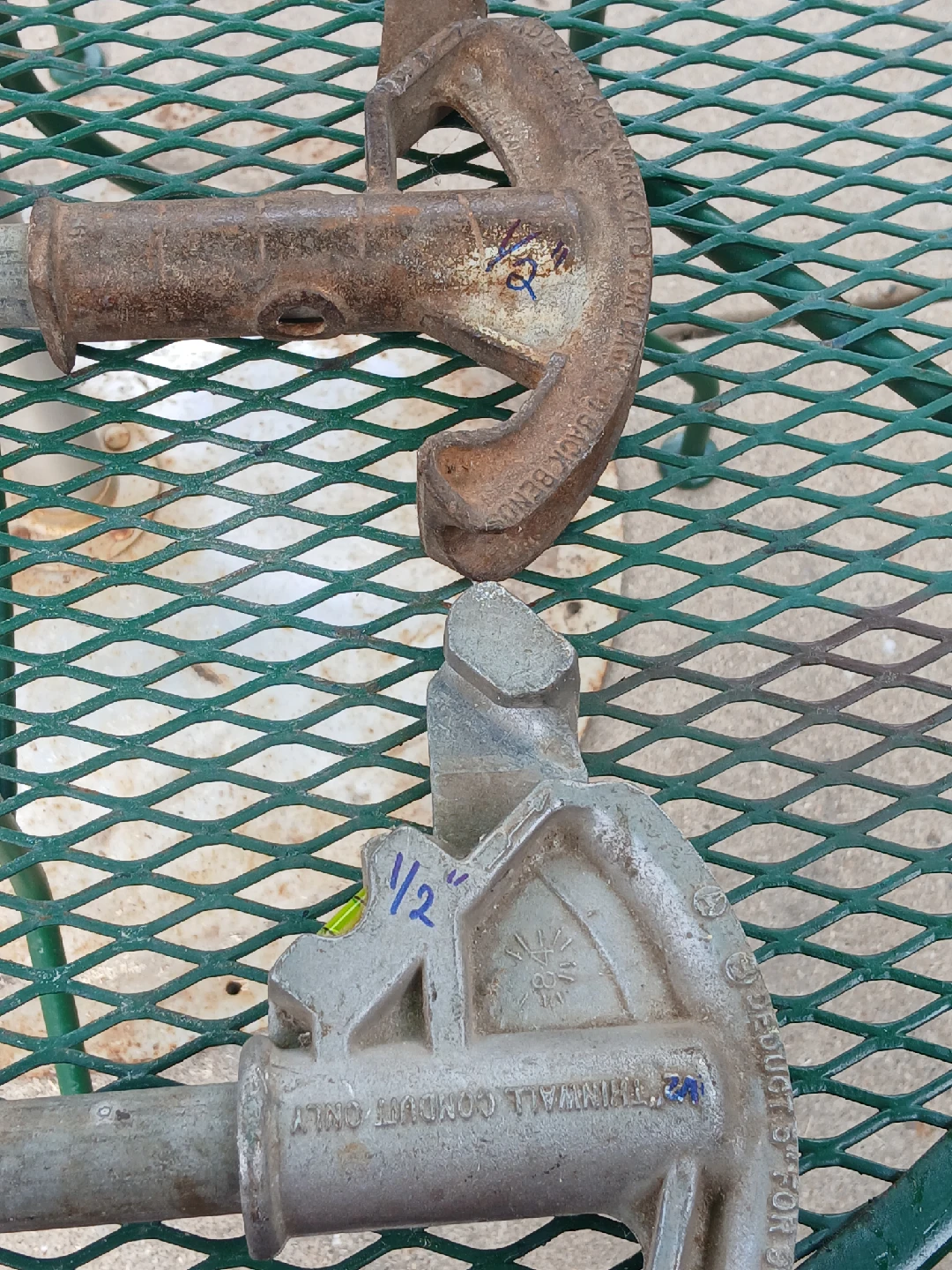 Two Conduit Benders - 1/2 inch - photo 2