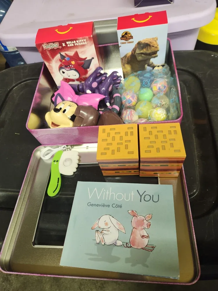 Kids' Assorted Toys & Book