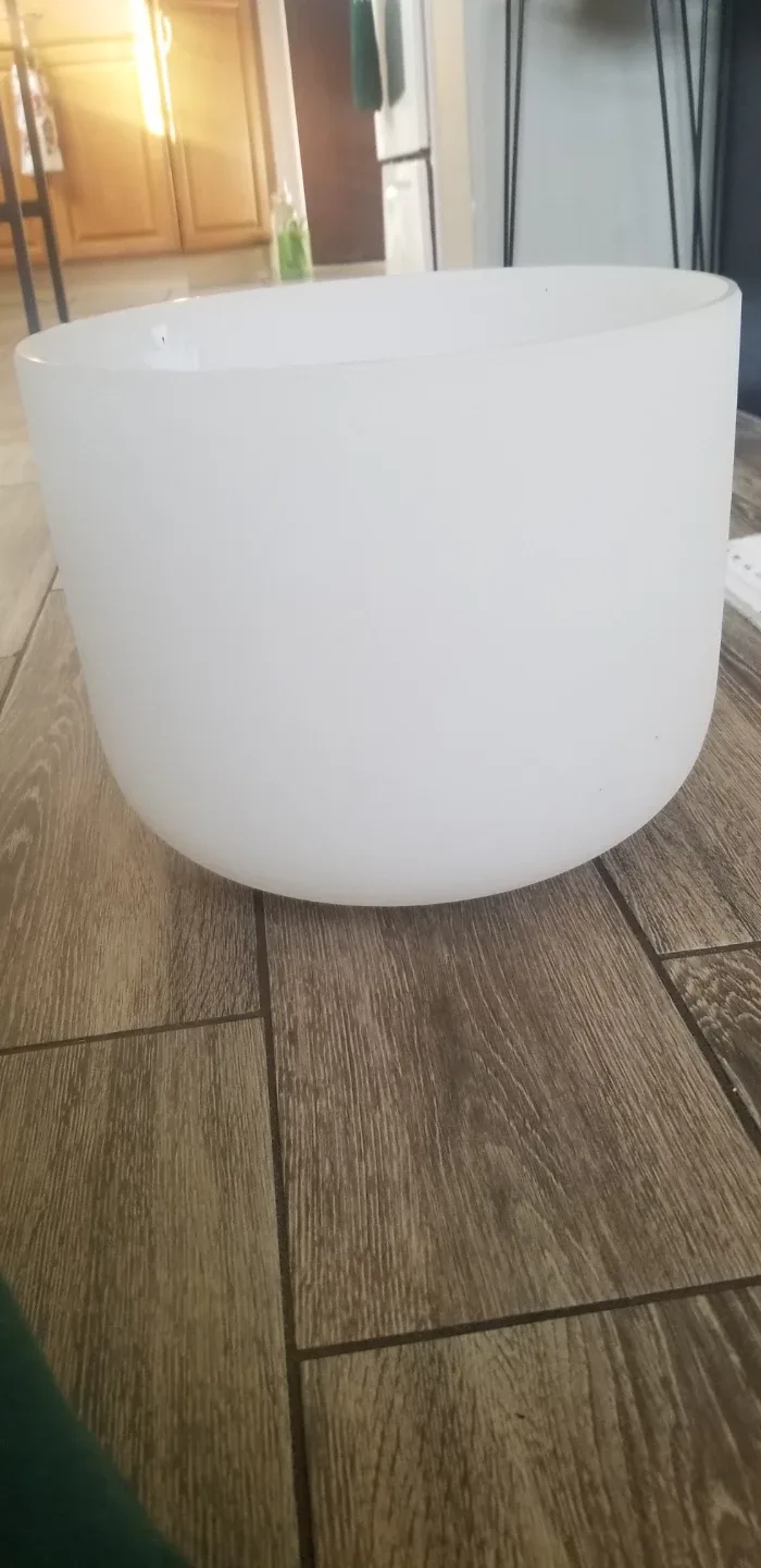 Crystal Singing Bowl Set, White image indicator(2)