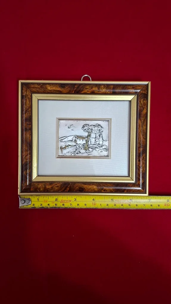 Framed artwork in 925 silver image indicator(8)
