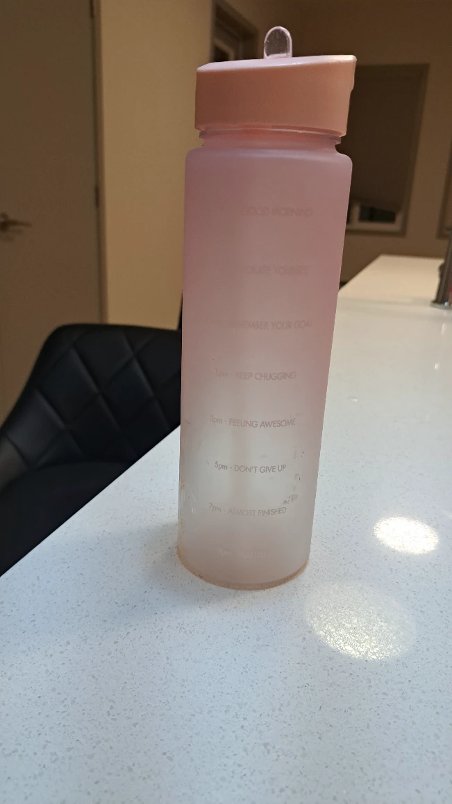 Pink Water Bottle