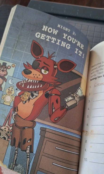 Five Nights at Freddy's Survival Logbook - photo 3