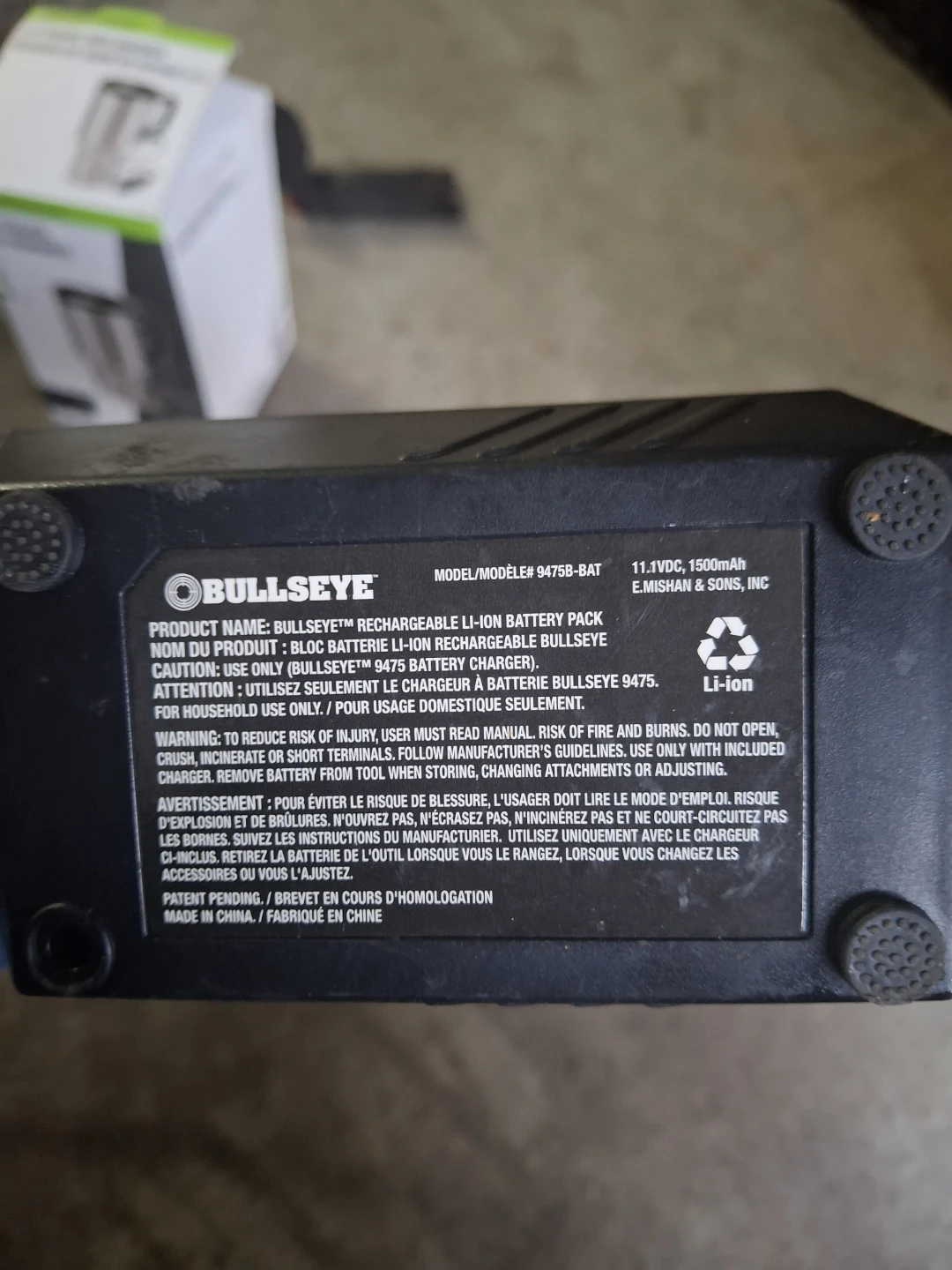 Bullseye 9475B-BAT Rechargeable Inflator - photo 3