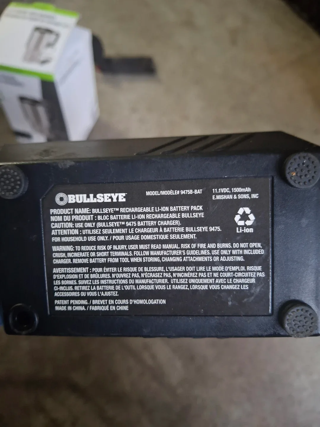 Bullseye 9475B-BAT Rechargeable Inflator image indicator(3)