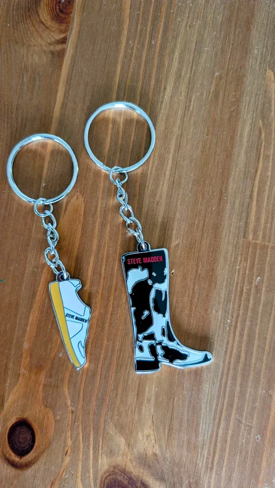 Steve Madden Shoe & Boot Keychains