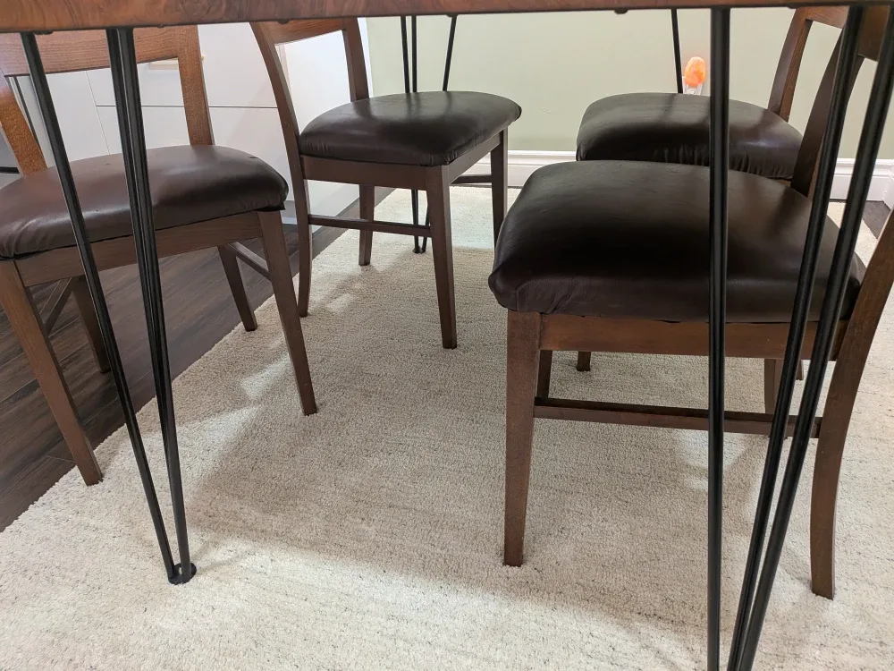 Structube Live Edge wood dining table image indicator(5)