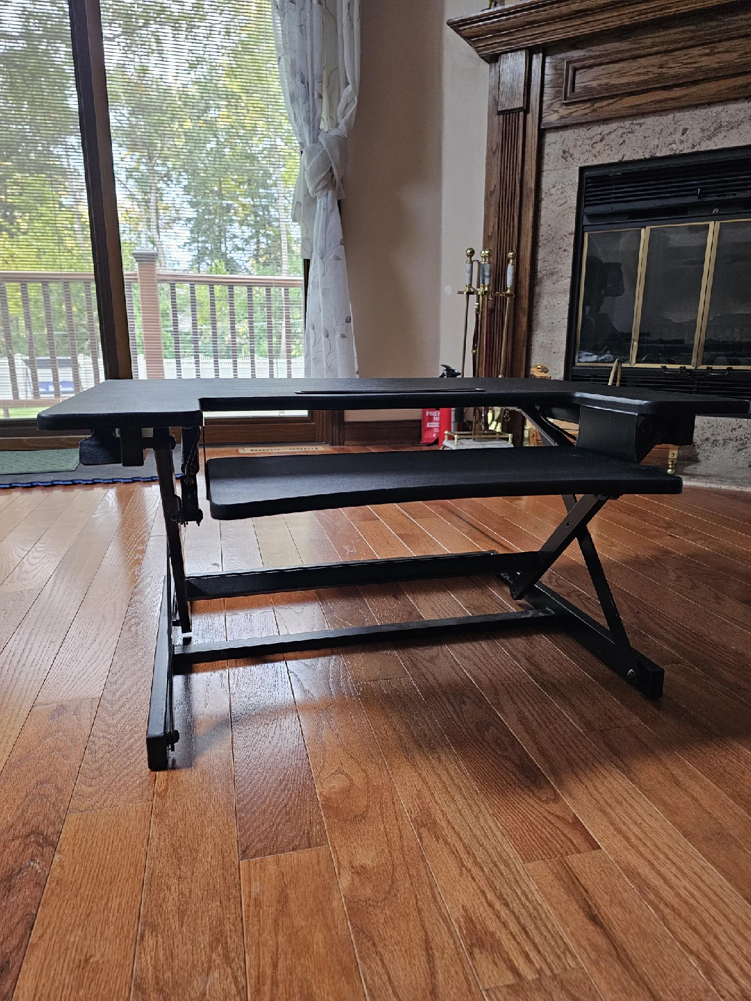 Black Adjustable Standing Desk - photo 3