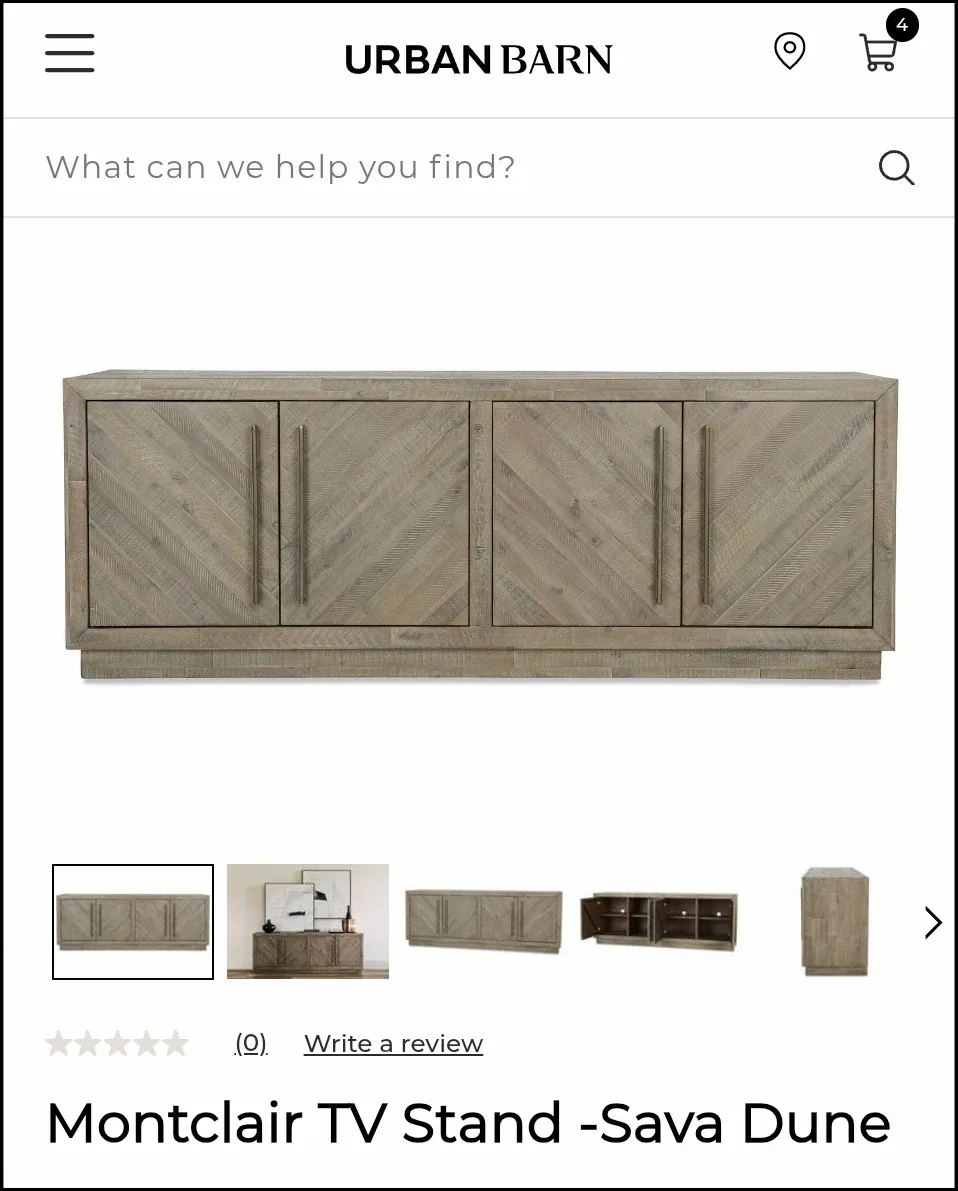 Urban Barn Media Unit