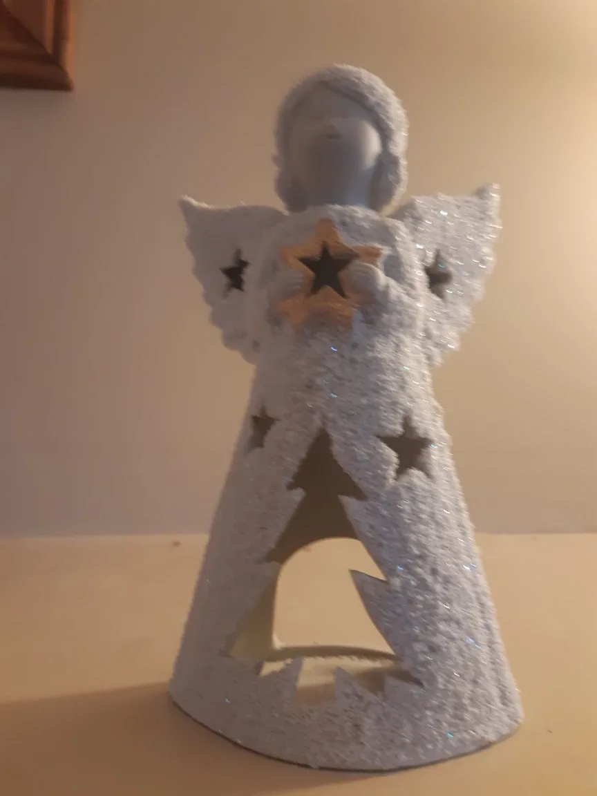 Angel Shaped Candle Holder