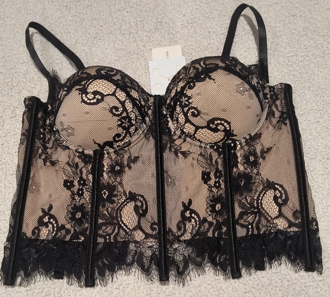 CAMMENSE Lace Corset Top - Size M